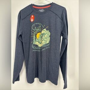 Yellowstone National Park Shirt Sz S Tee Kastlfel Not All Who wander Are Lost